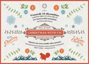 Festa di Benvenuto - Christmas with us! - Venerdì 18 dicembre 2015
