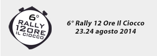 6 Rally 12 Ore Il Ciocco - 23.24 agosto 2014